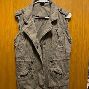 Almost‎ Famous Green Vest